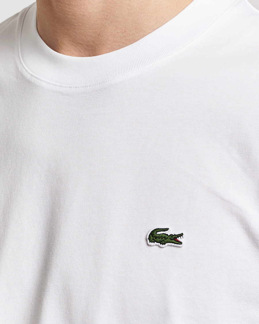 Mies | T-paidat | Lacoste | Crew Neck T-Shirt White