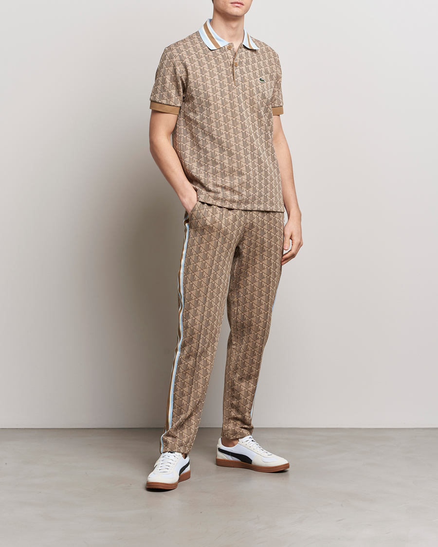 Mies | Pikeet | Lacoste | Classic Fit Monogram Polo Croissant/Cookie