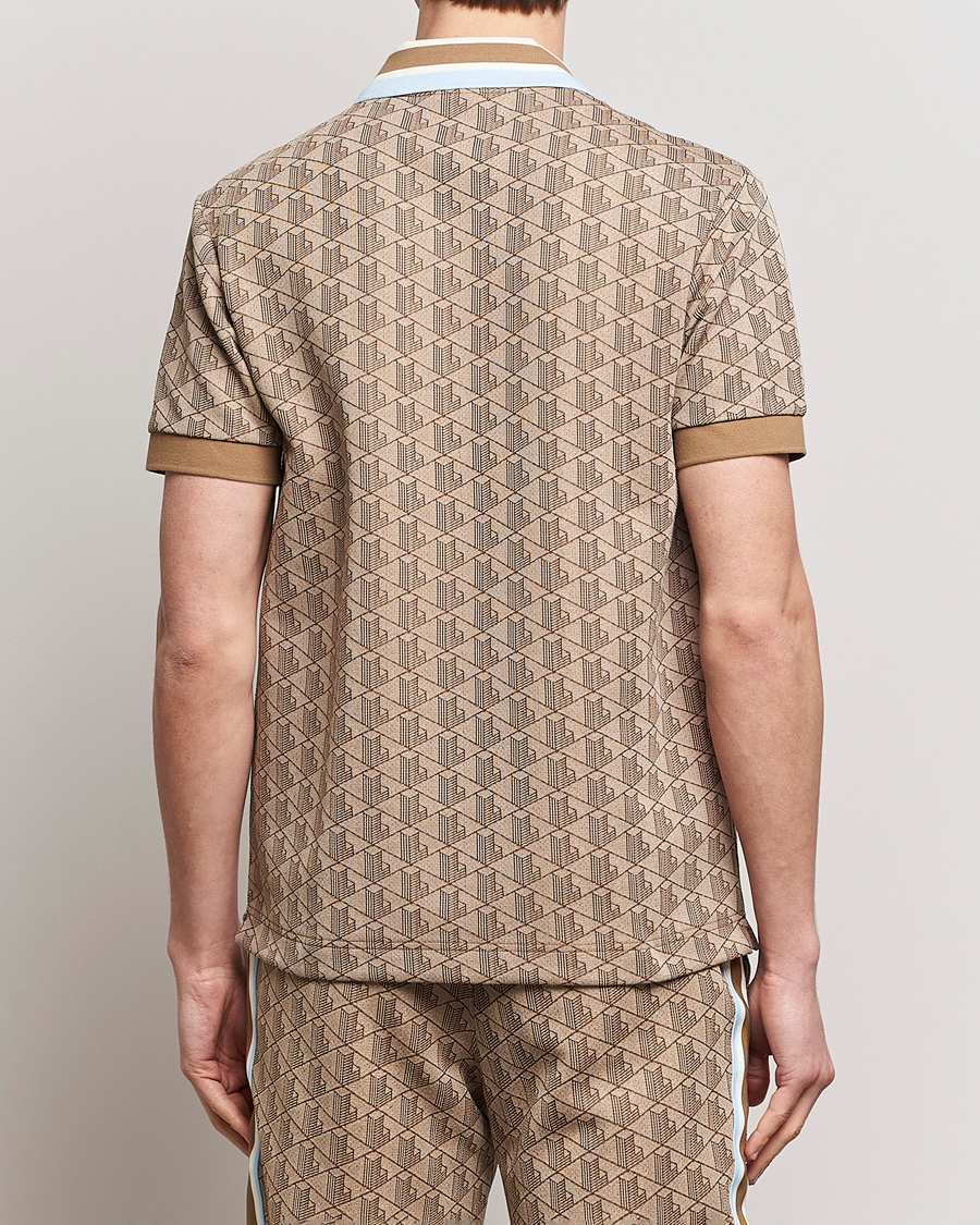 Mies | Pikeet | Lacoste | Classic Fit Monogram Polo Croissant/Cookie