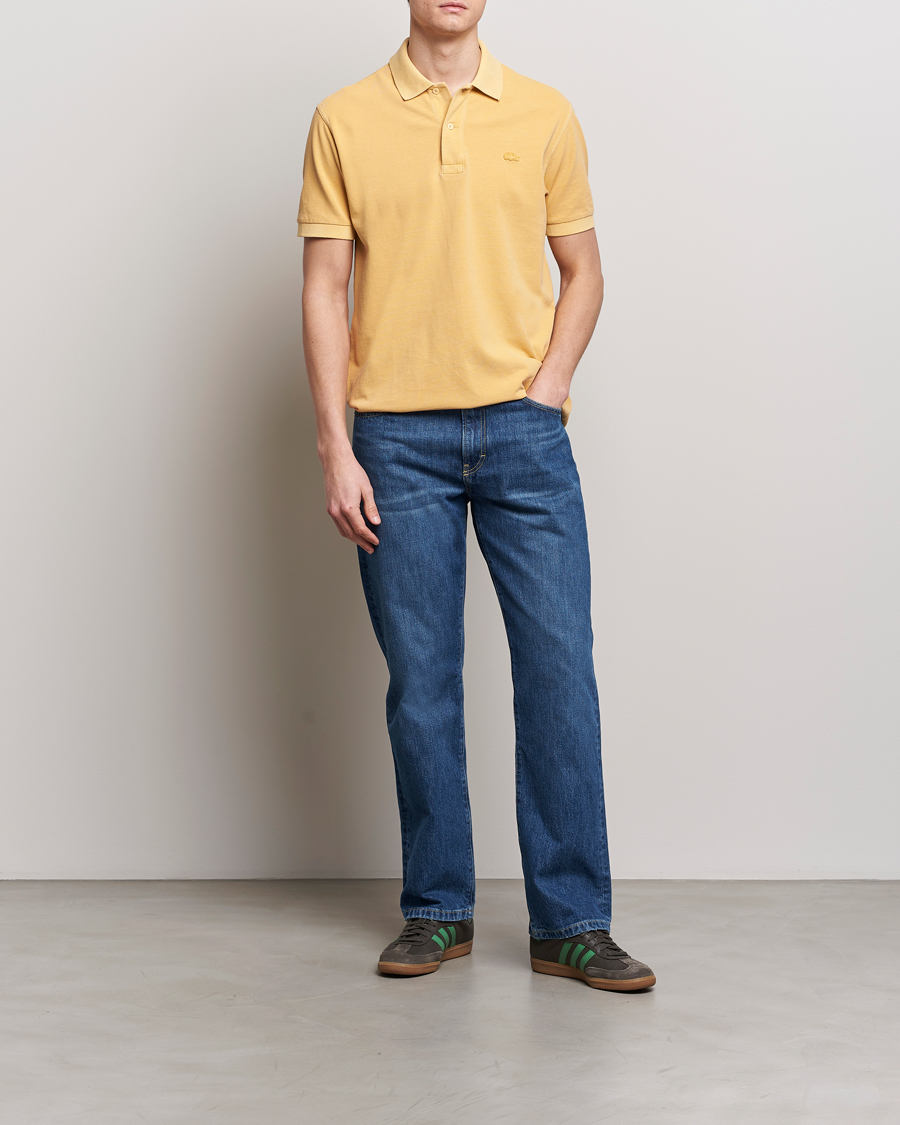 Mies | Pikeet | Lacoste | Classic Fit Natural Dyed Tonal Polo Golden Haze