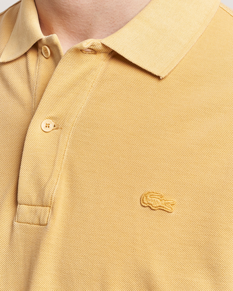 Mies | Pikeet | Lacoste | Classic Fit Natural Dyed Tonal Polo Golden Haze