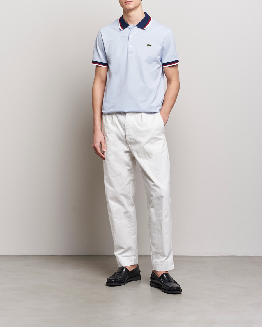 Mies | Pikeet | Lacoste | Regular Fit Tipped Polo Phoenix Blue