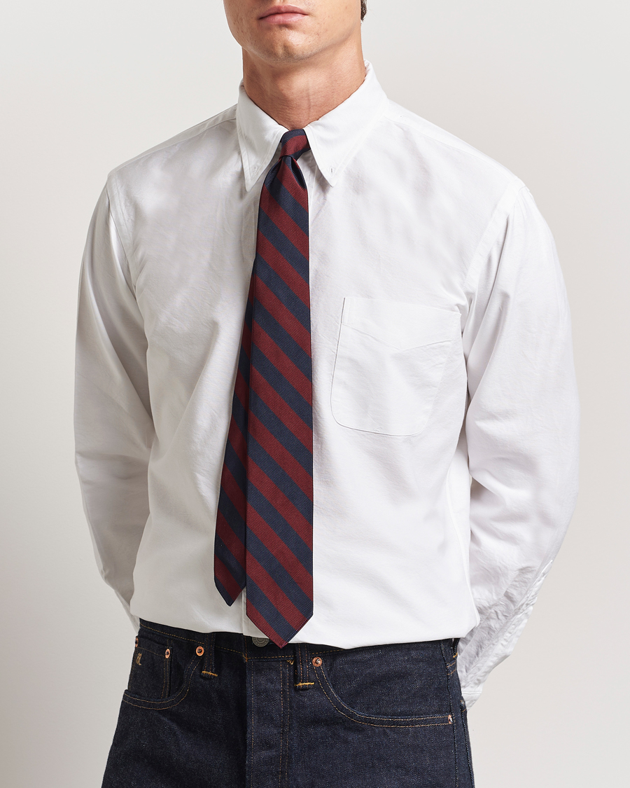 Mies | Kauluspaidat | Kamakura Shirts | Vintage Ivy Oxford Button Down Shirt White