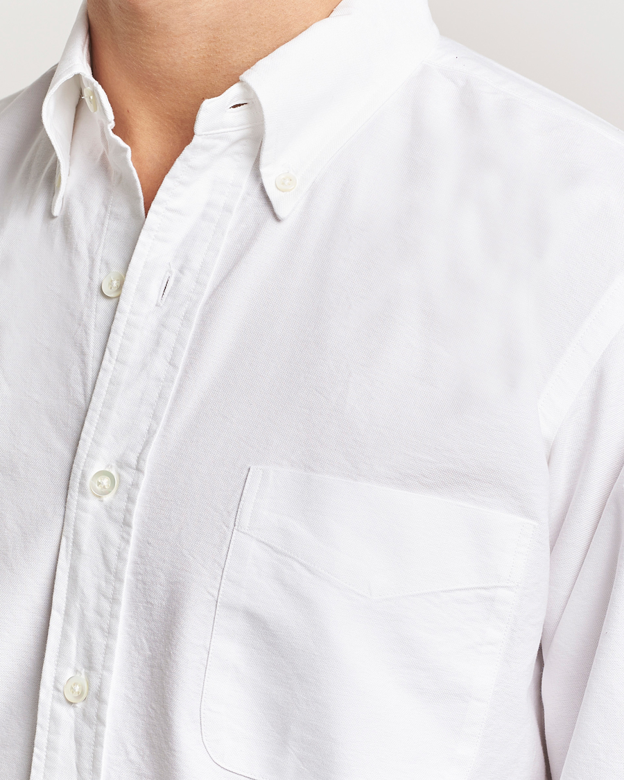 Mies | Kauluspaidat | Kamakura Shirts | Vintage Ivy Oxford Button Down Shirt White