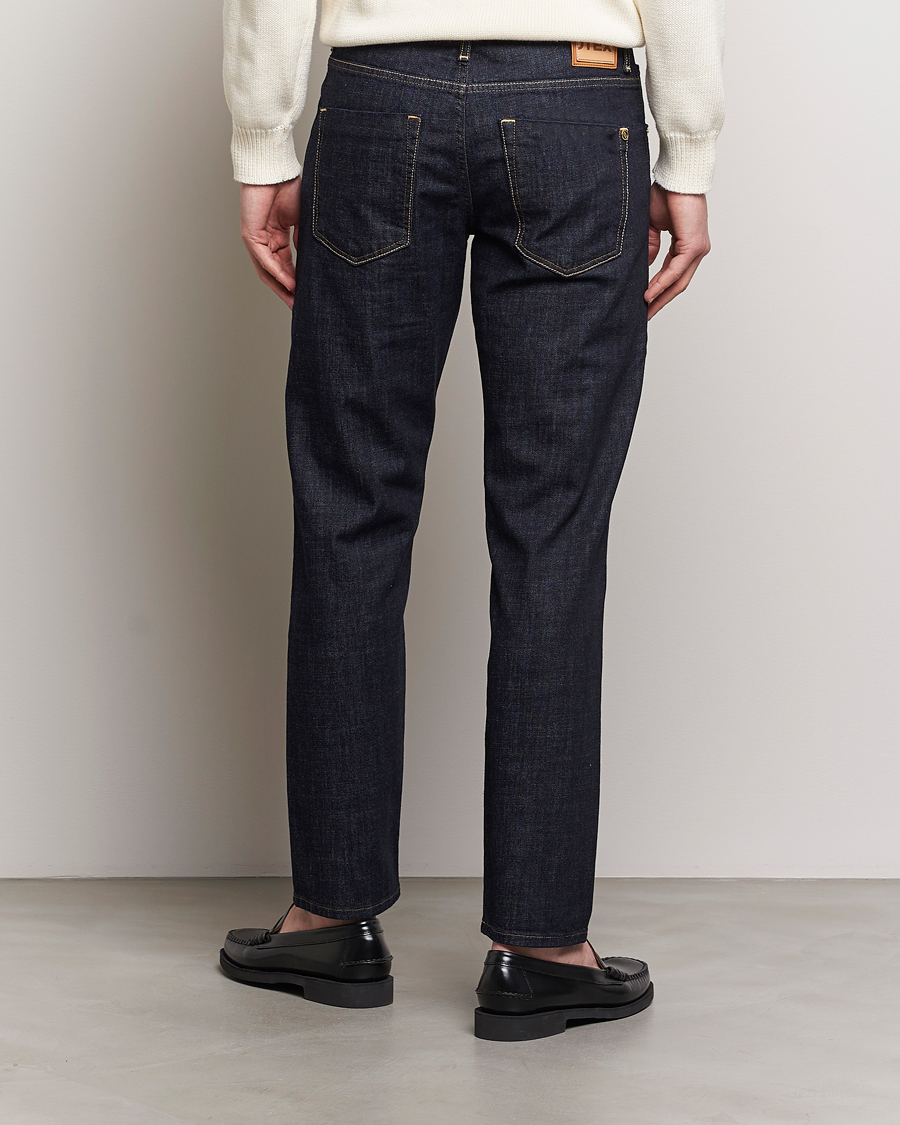 Mies | Farkut | Incotex | 5-Pocket Stretch Denim Dark Blue