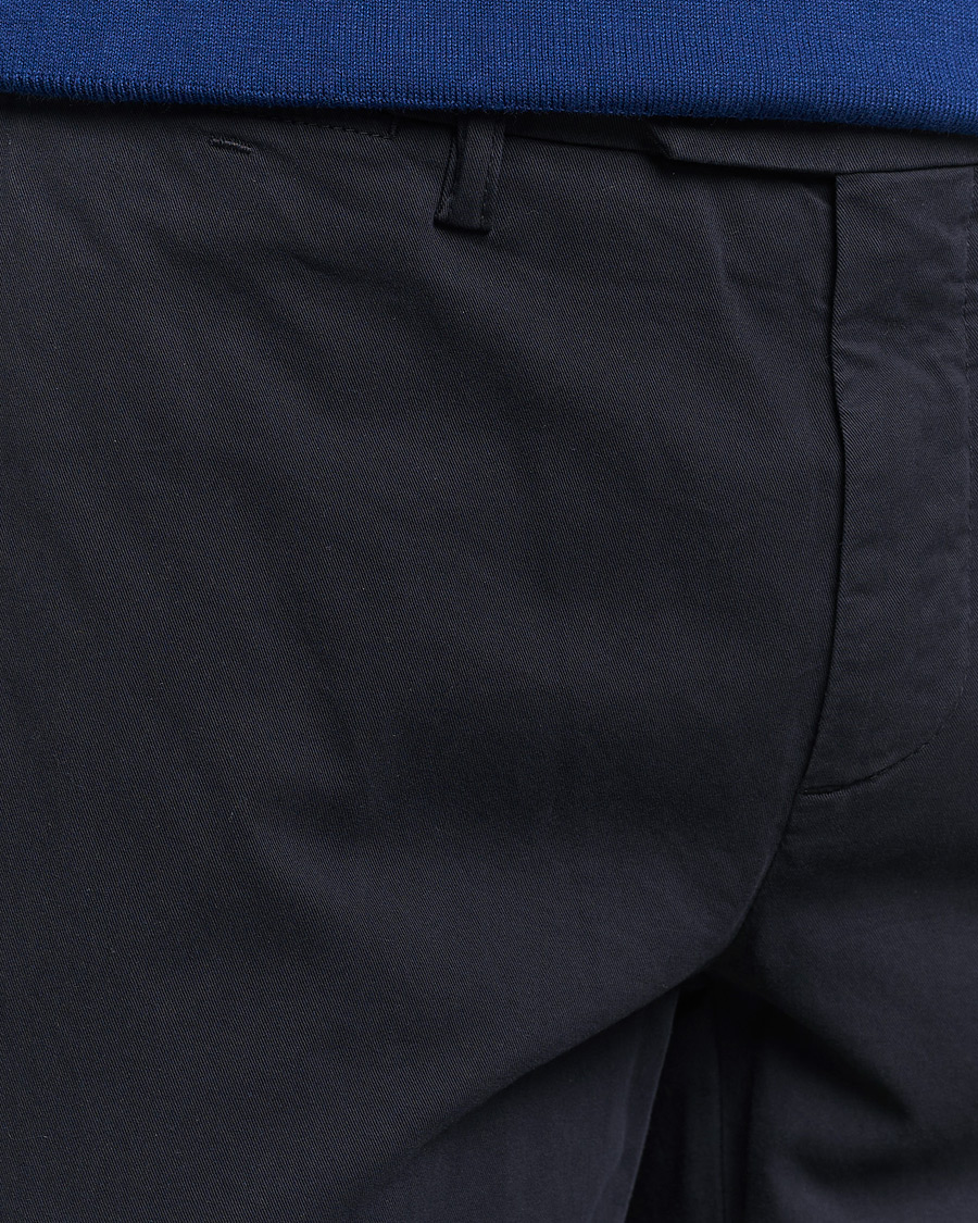 Mies | Housut | Canali | Cotton Stretch Chinos Navy