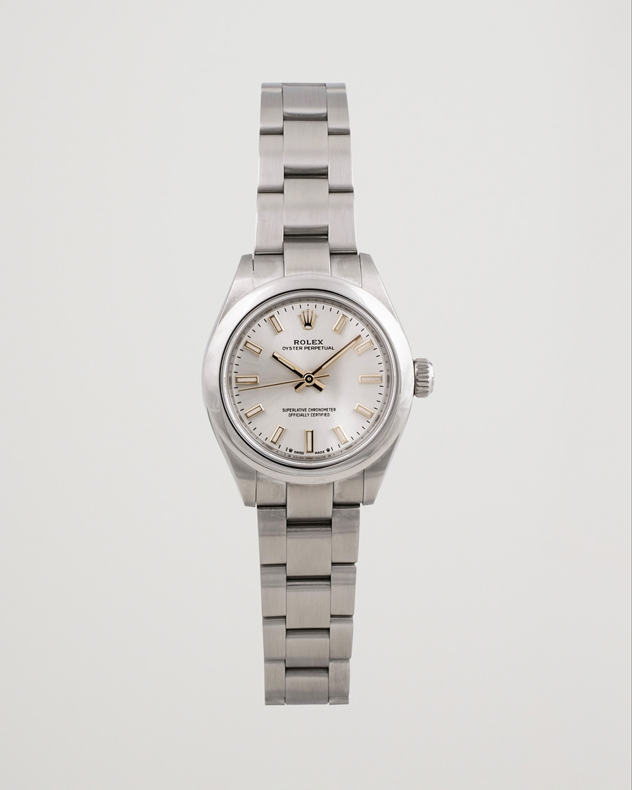 Mies | Gifts for Her | Rolex Pre-Owned | Oyster Perpeptual 28 276200 Silver