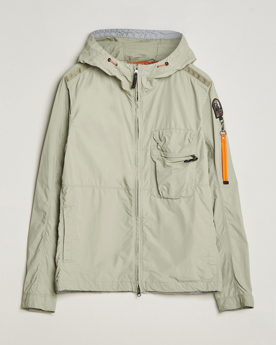 Mies | Takit | Parajumpers | Nigel Vintage Nylon Hooded Jacket Sage