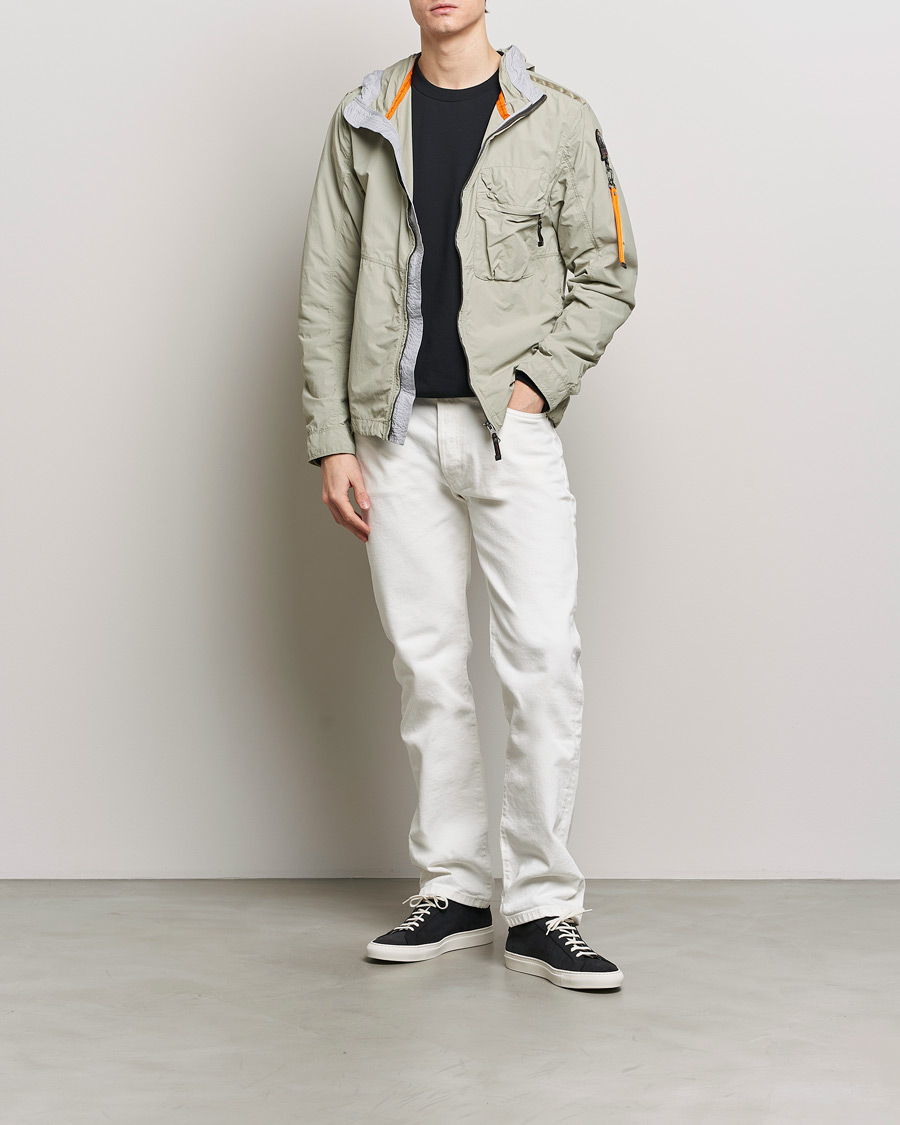 Mies | Takit | Parajumpers | Nigel Vintage Nylon Hooded Jacket Sage