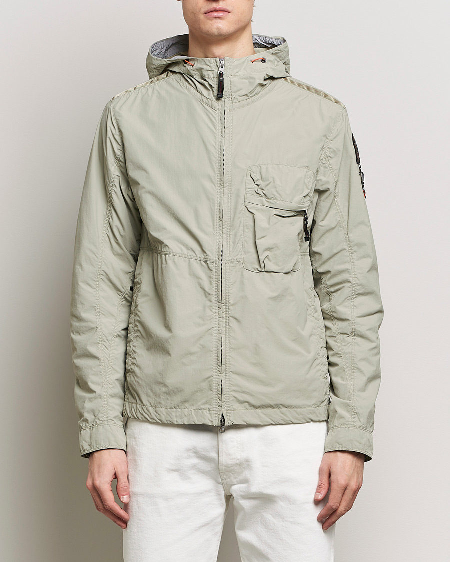 Mies | Takit | Parajumpers | Nigel Vintage Nylon Hooded Jacket Sage