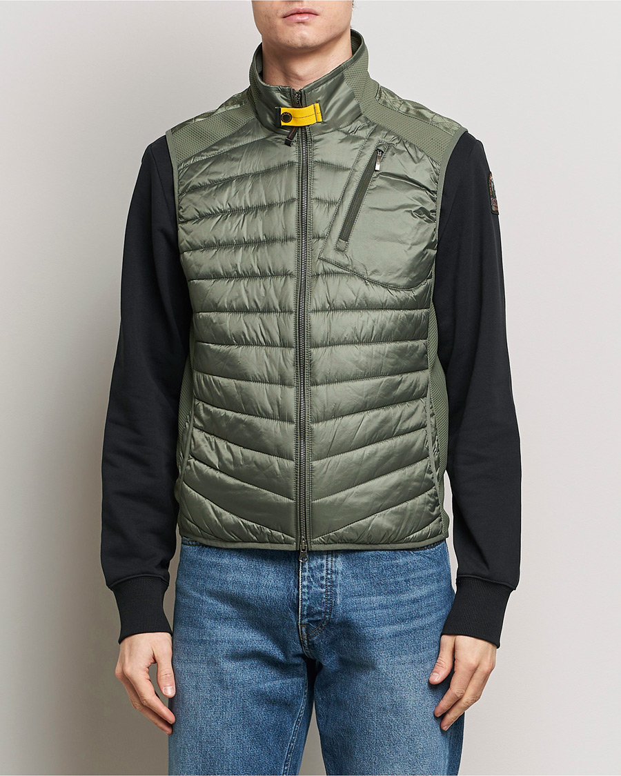 Mies | Parajumpers | Parajumpers | Zavier Hybrid Vest Thyme Green