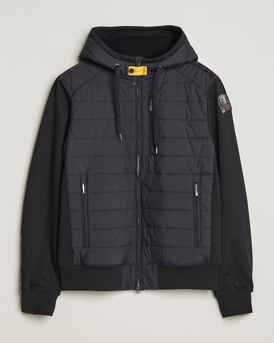 Mies | Takit | Parajumpers | Ivor Hybrid Hooded Jacket Black