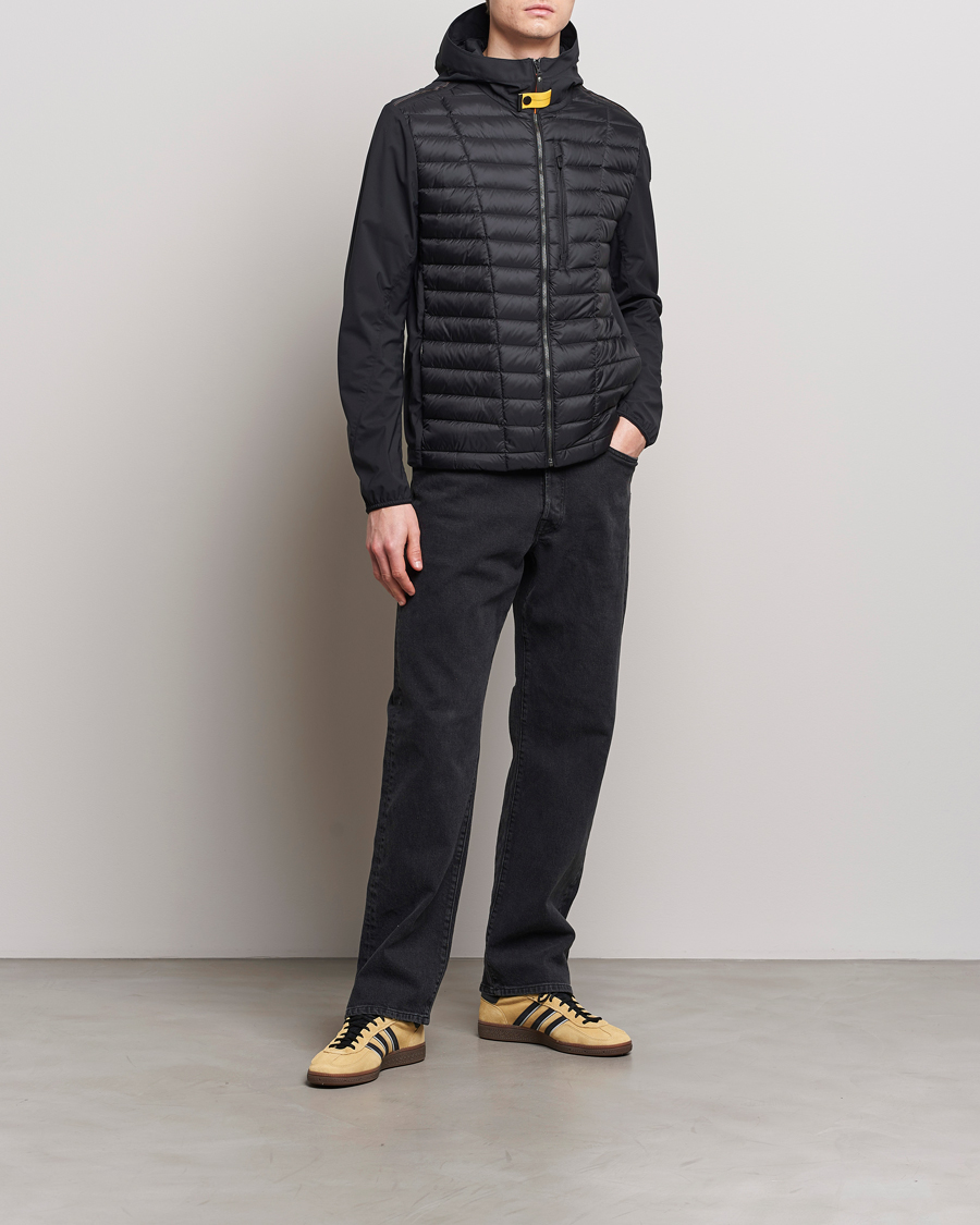 Mies | Takit | Parajumpers | Hiram Hybrid Hooded Jacket Black