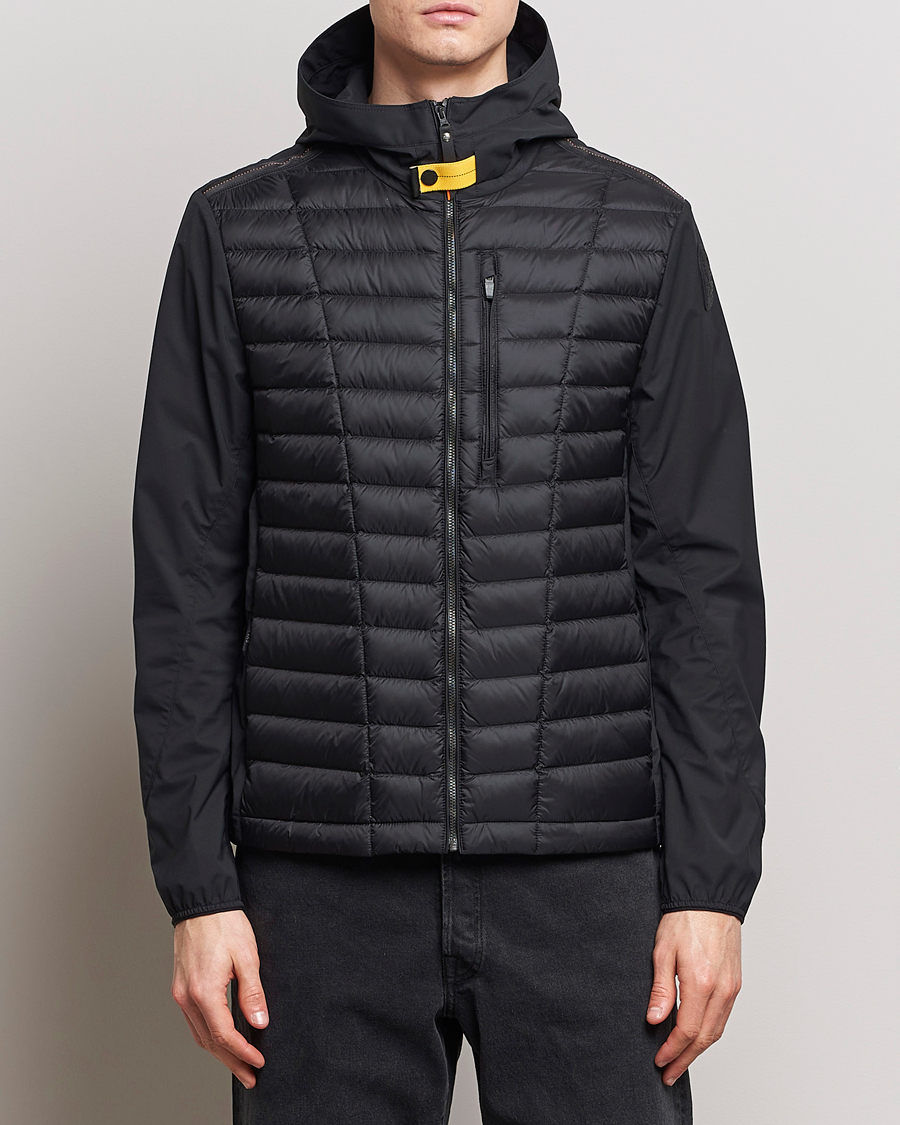 Mies | Takit | Parajumpers | Hiram Hybrid Hooded Jacket Black