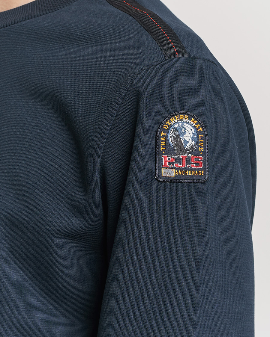 Mies | Puserot | Parajumpers | K2 Super Easy Crew Neck Sweatshirt Blue Navy