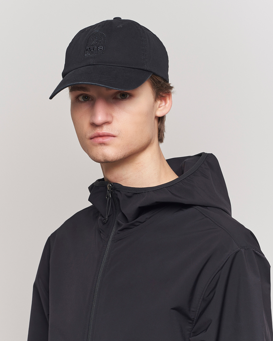 Mies | Parajumpers Ardine Logo Cap Black | Parajumpers | Ardine Logo Cap Black