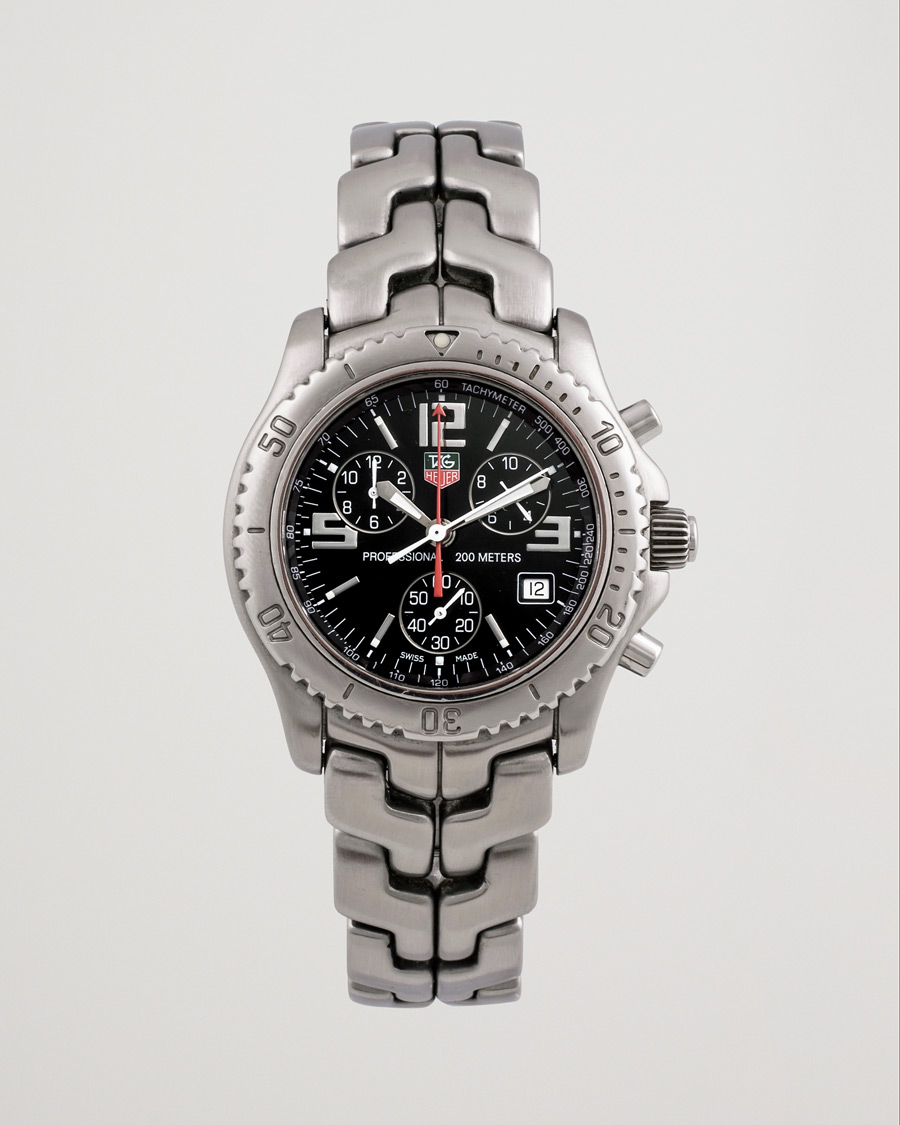 Mies | Tag Heuer Pre-Owned Link Quartz CT1111 Silver | Tag Heuer Pre-Owned | Link Quartz CT1111 Silver