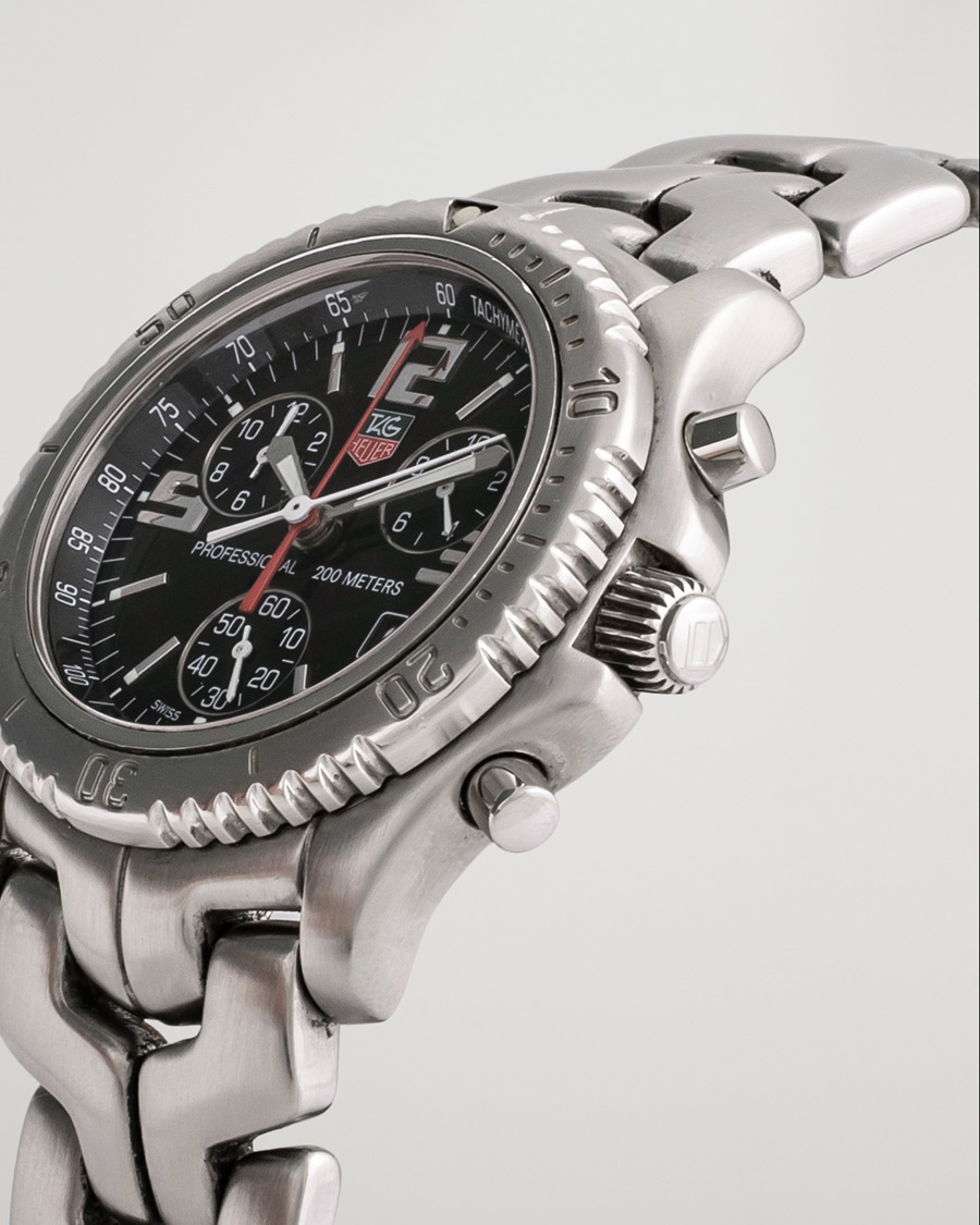 Mies | Tag Heuer Pre-Owned Link Quartz CT1111 Silver | Tag Heuer Pre-Owned | Link Quartz CT1111 Silver