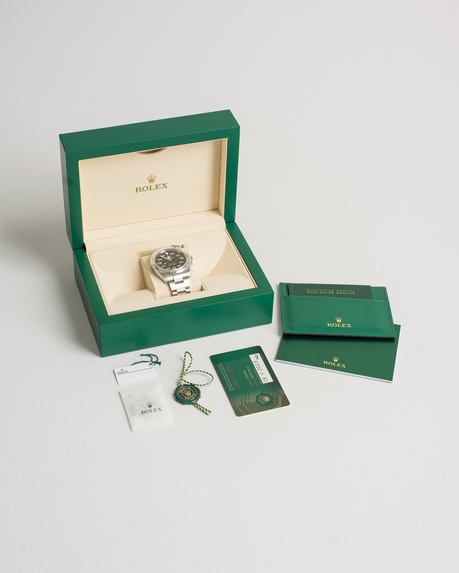 Mies | Rolex Pre-Owned Air King 126900 Silver | Rolex Pre-Owned | Air King 126900 Silver