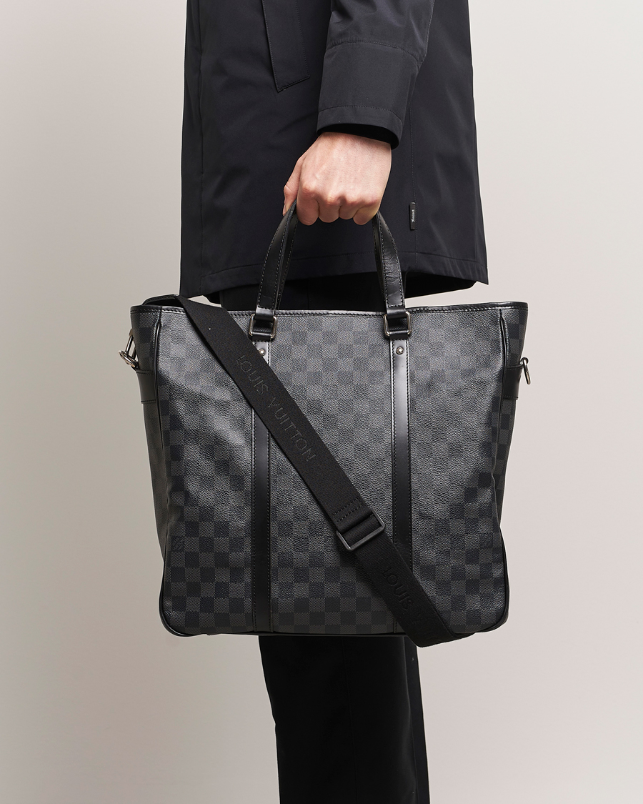 Herr | Accessoarer | Louis Vuitton Pre-Owned | Tadao Tote Bag Damier Graphite