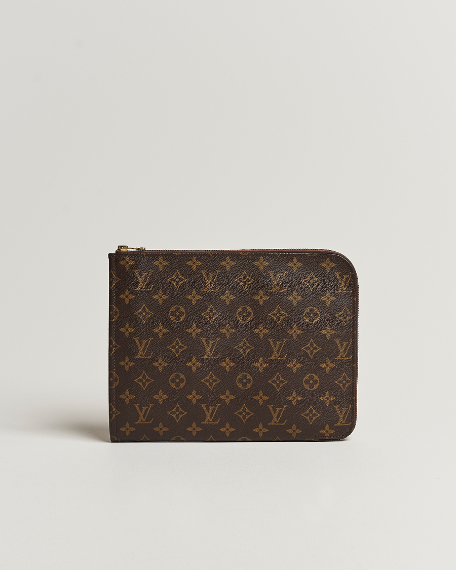 Mies | Louis Vuitton Pre-Owned Posh Documan Document Bag Monogram | Louis Vuitton Pre-Owned | Posh Documan Document Bag Monogram
