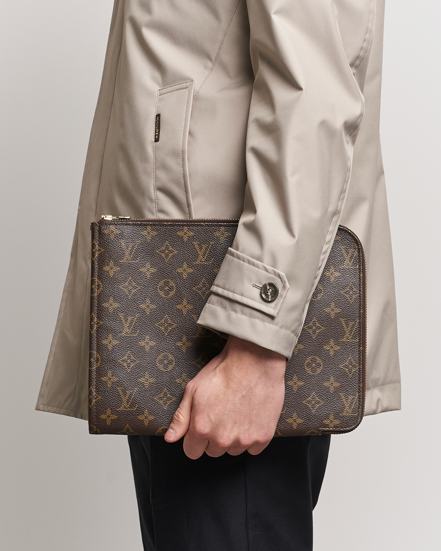 Mies | Pre-Owned & Vintage Bags | Louis Vuitton Pre-Owned | Posh Documan Document Bag Monogram