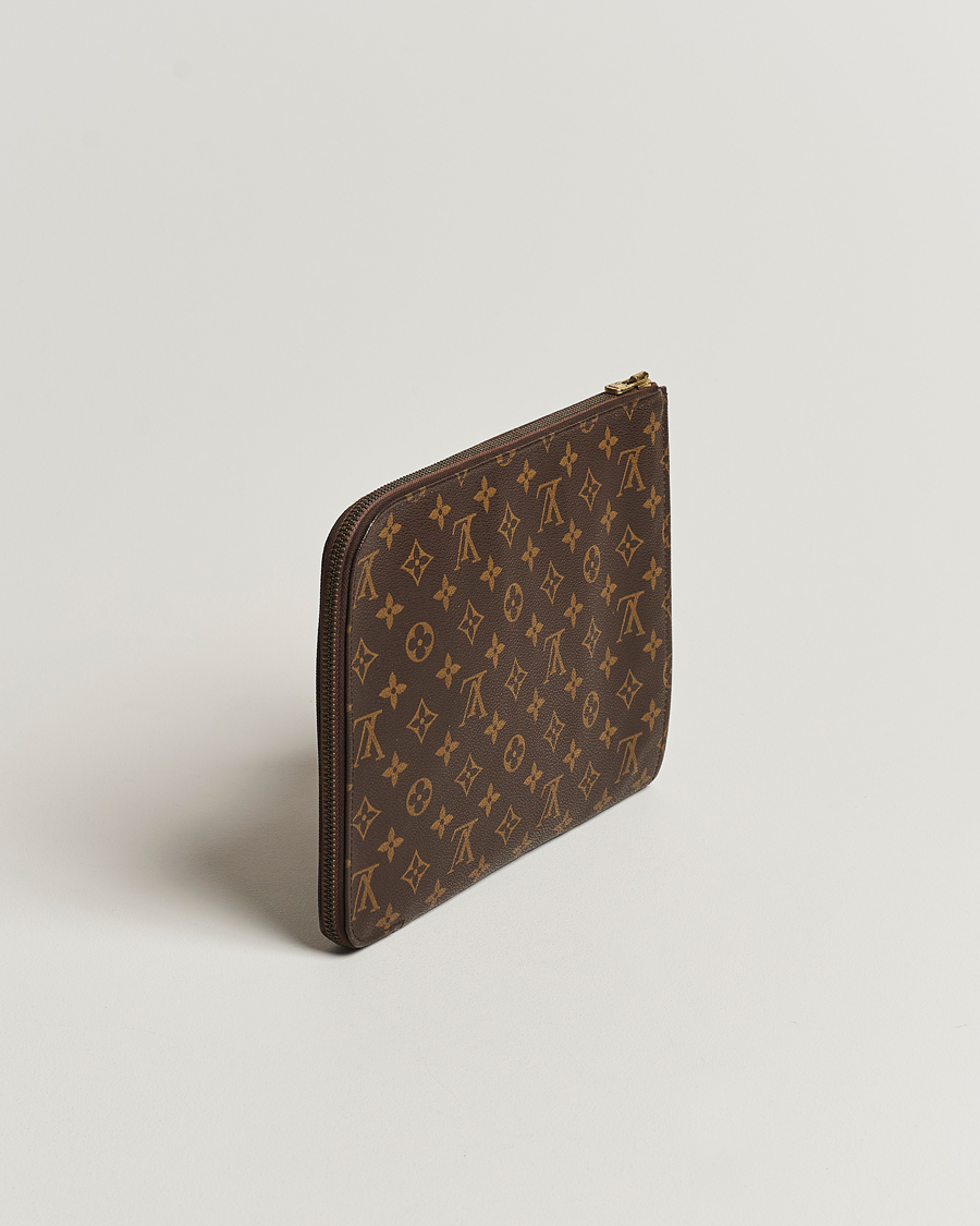Mies | Louis Vuitton Pre-Owned Posh Documan Document Bag Monogram | Louis Vuitton Pre-Owned | Posh Documan Document Bag Monogram