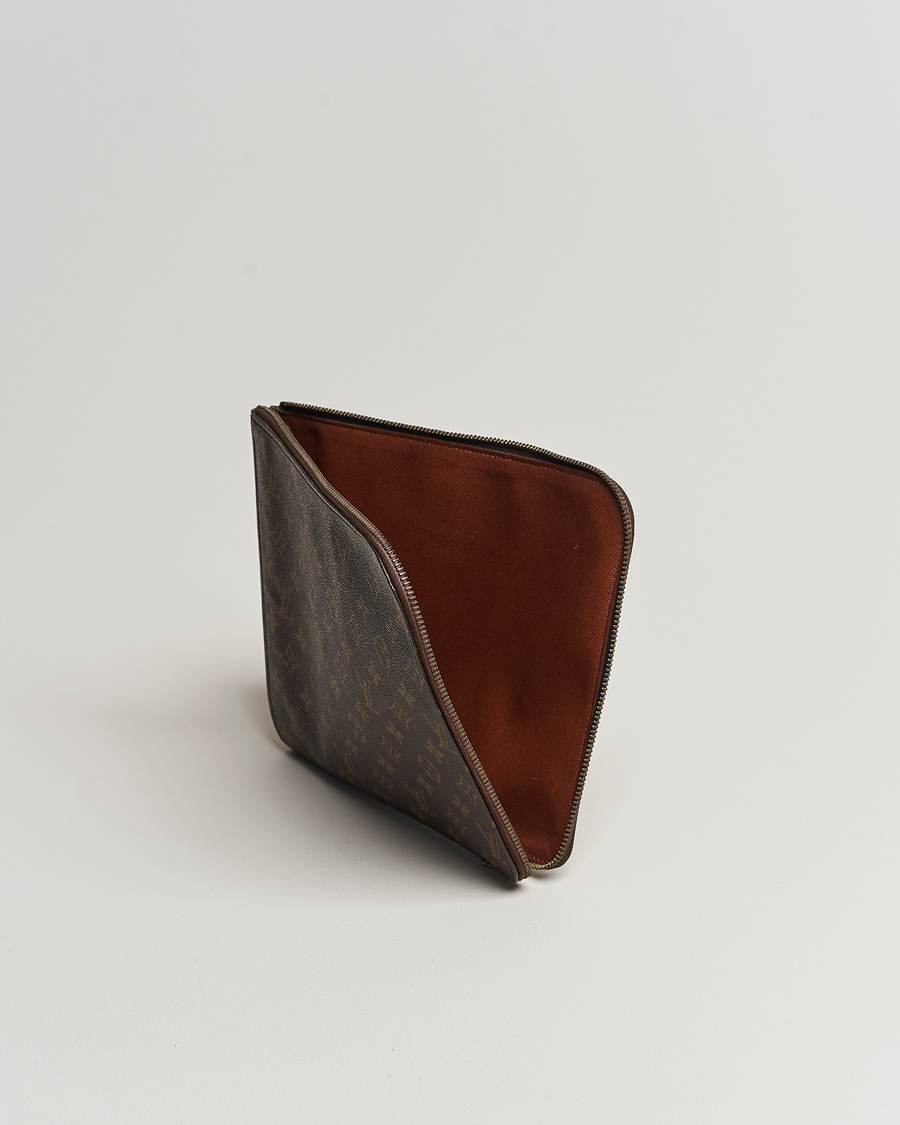 Mies | Louis Vuitton Pre-Owned Posh Documan Document Bag Monogram | Louis Vuitton Pre-Owned | Posh Documan Document Bag Monogram