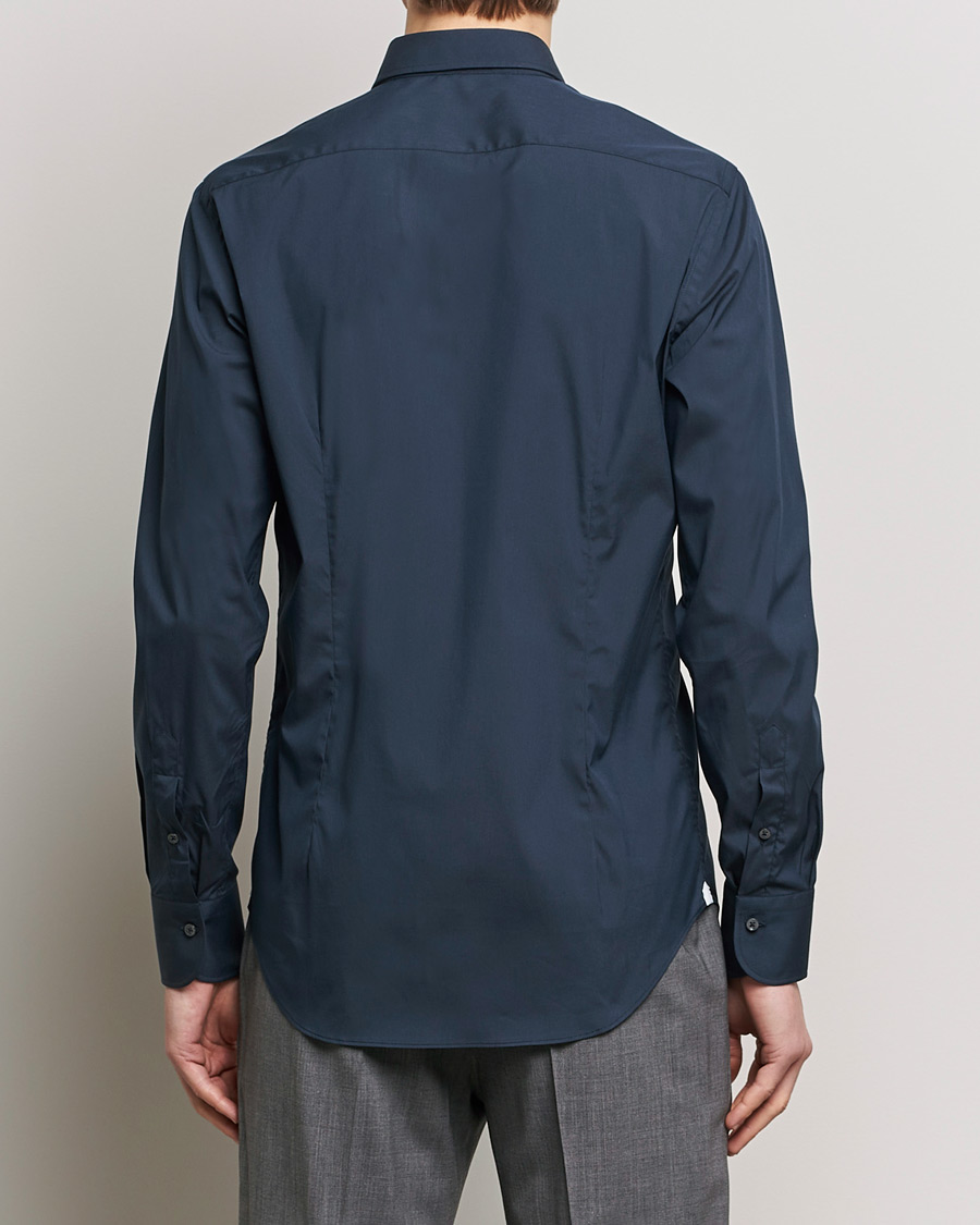 Mies | Kauluspaidat | Grigio | Comfort Stretch Dress Shirt Navy