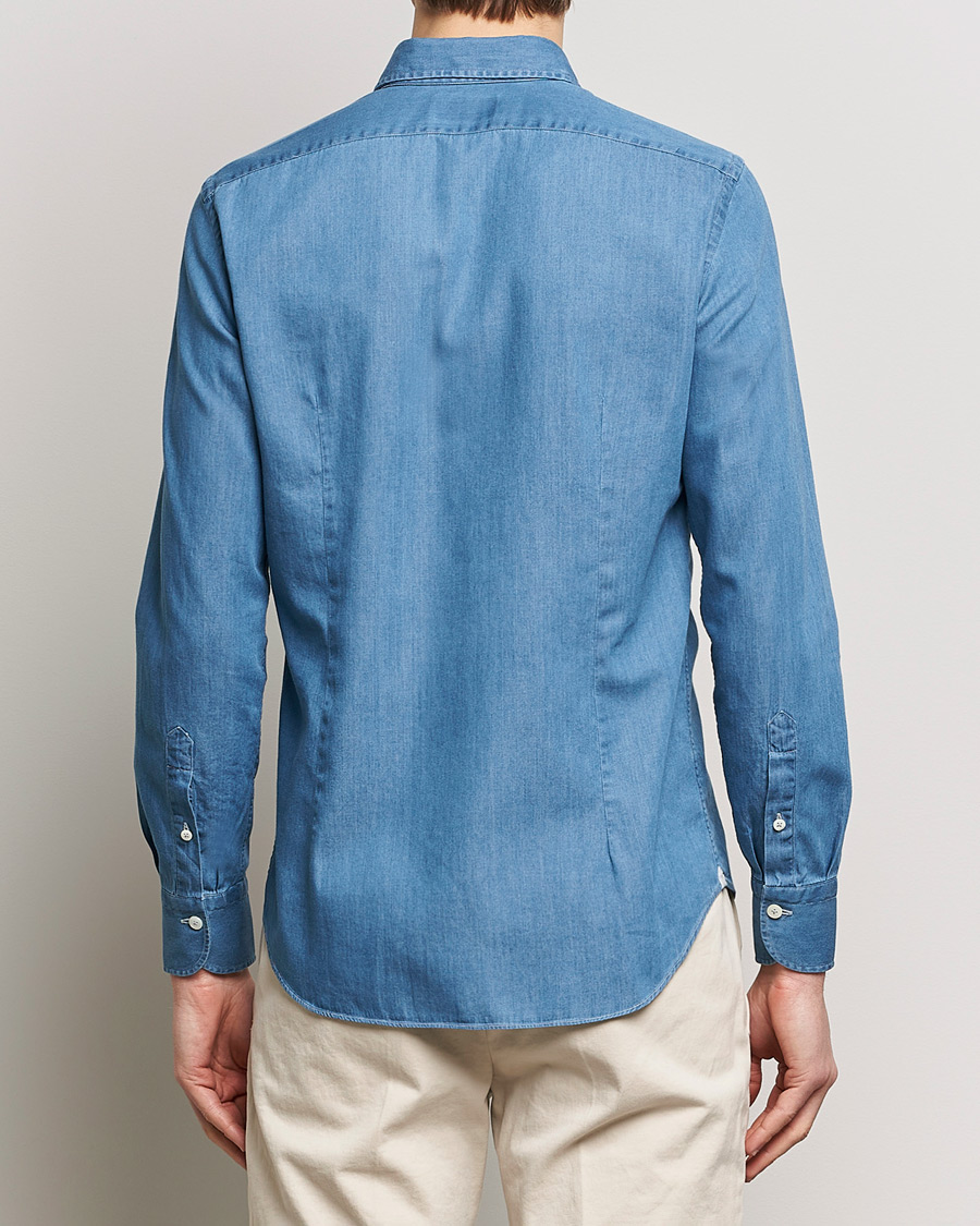 Mies | Kauluspaidat | Grigio | Denim Shirt Medium Blue