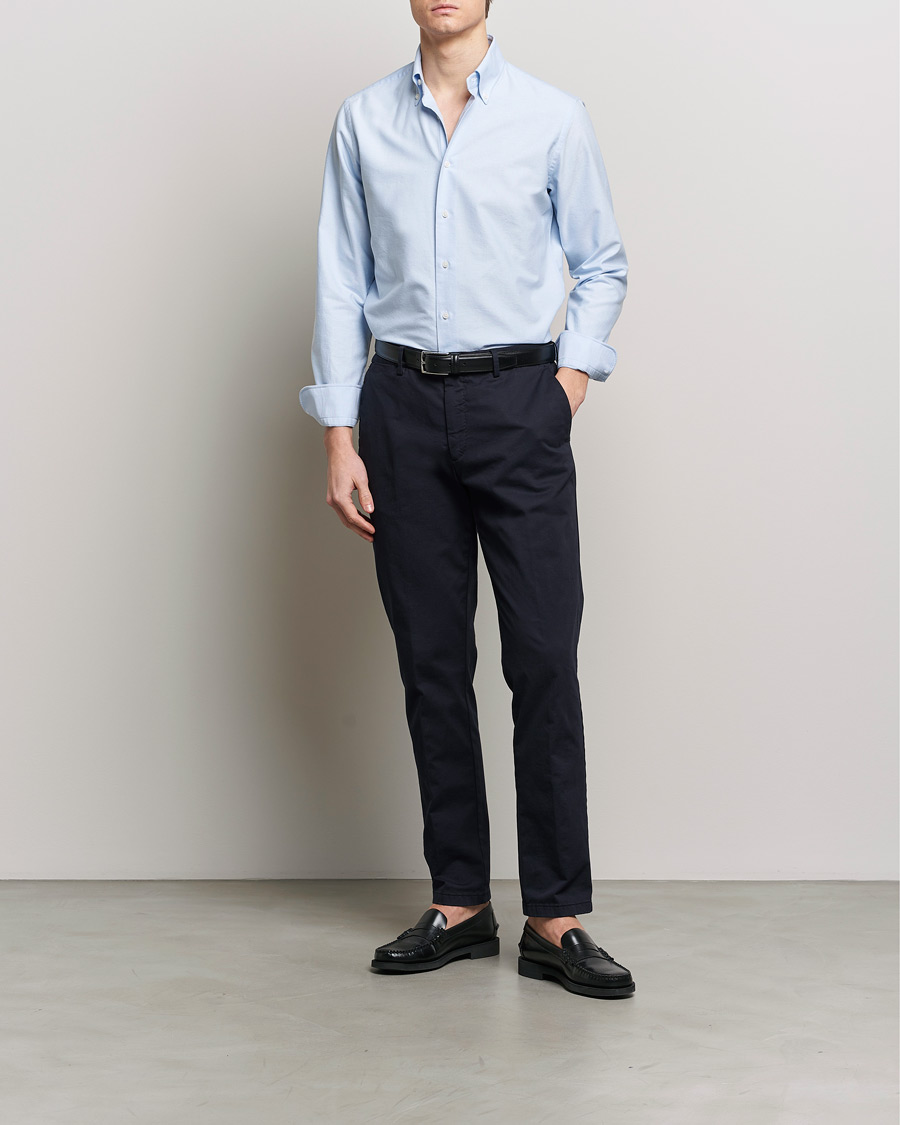 Mies | Kauluspaidat | Grigio | Oxford Button Down Shirt Light Blue