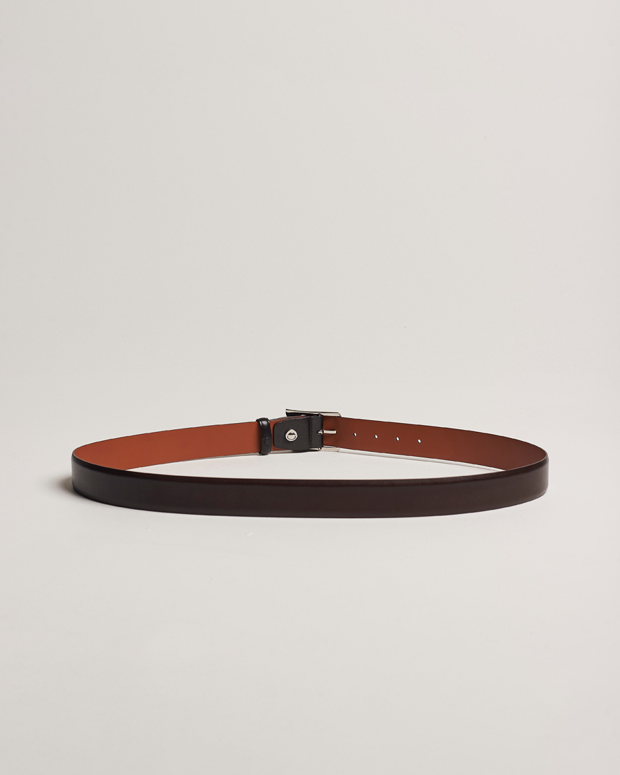 Mies | Sileät vyöt | Santoni | Adjustable Belt Brown Leather
