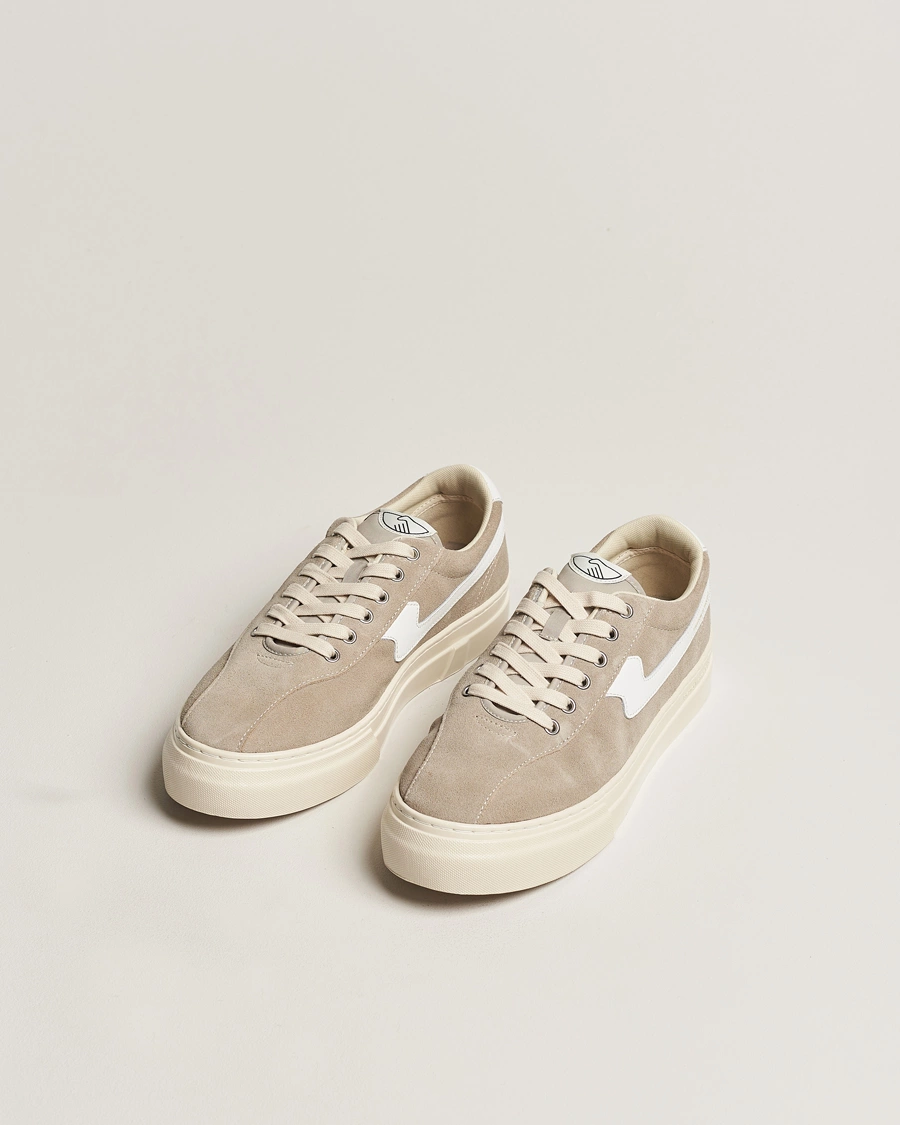 Mies | Contemporary Creators | Stepney Workers Club | Dellow S-Strike Suede Sneaker Lt Grey/White