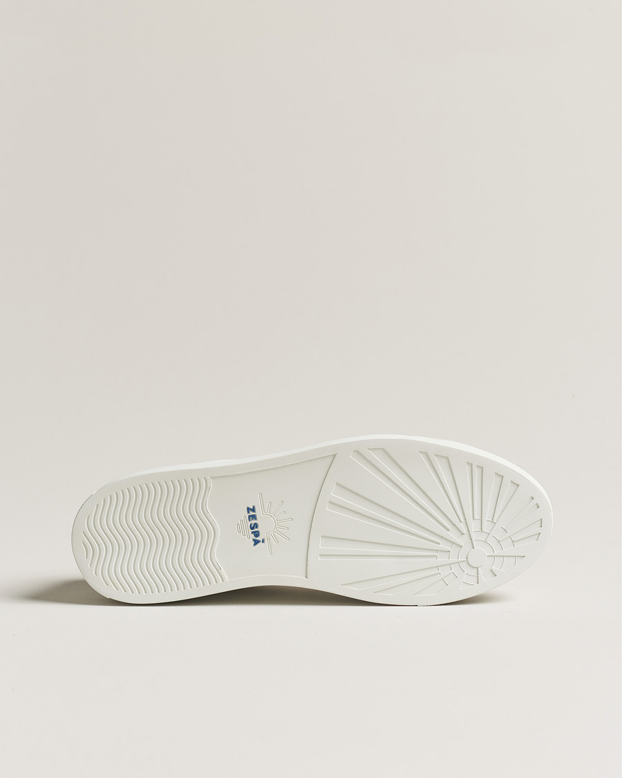 Mies | Zespà ZSP4 Nappa Leather Sneakers White/Navy | Zespà | ZSP4 Nappa Leather Sneakers White/Navy