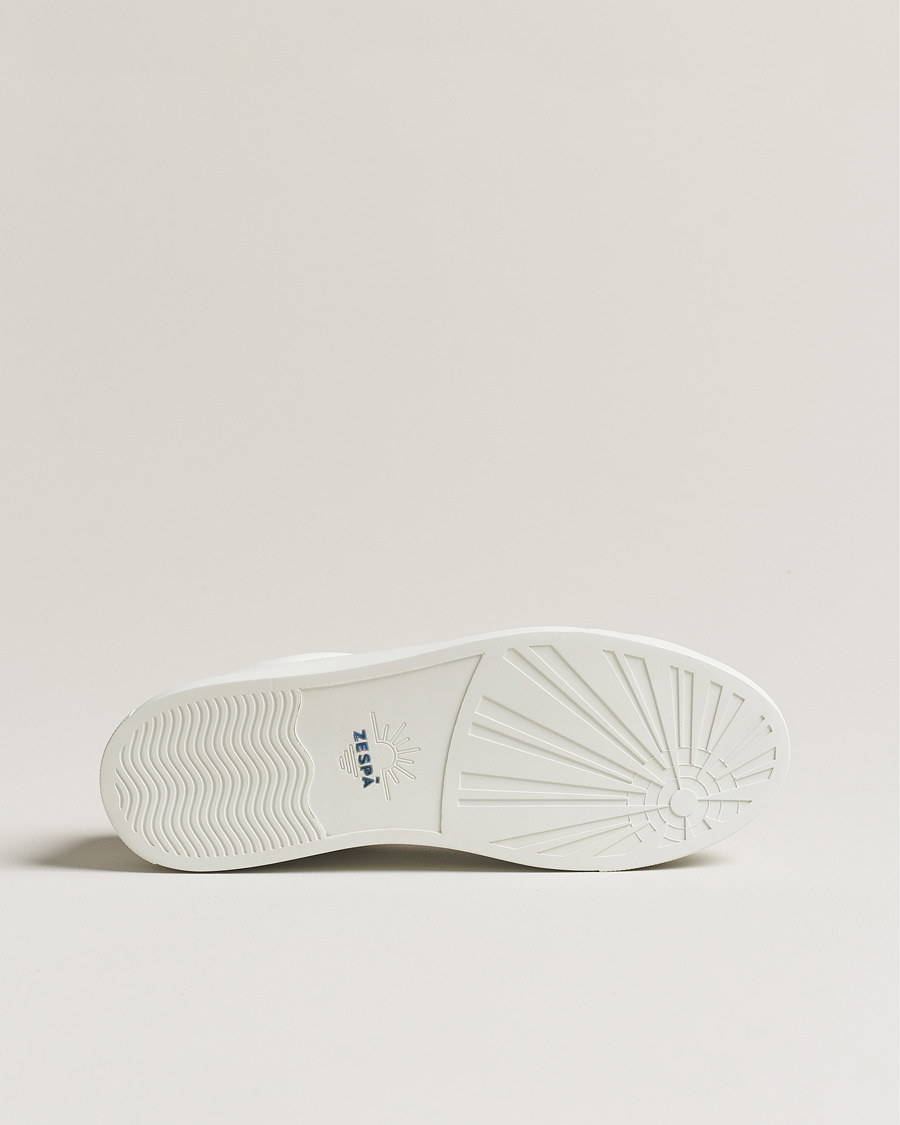 Mies | Zespà ZSP4 Nappa Leather Sneakers White/Wine | Zespà | ZSP4 Nappa Leather Sneakers White/Wine