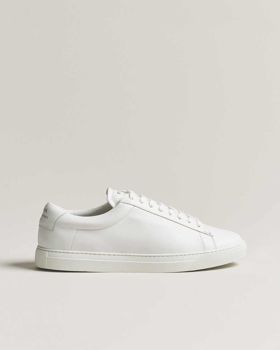Mies | Zespà ZSP4 Nappa Leather Sneakers White | Zespà | ZSP4 Nappa Leather Sneakers White
