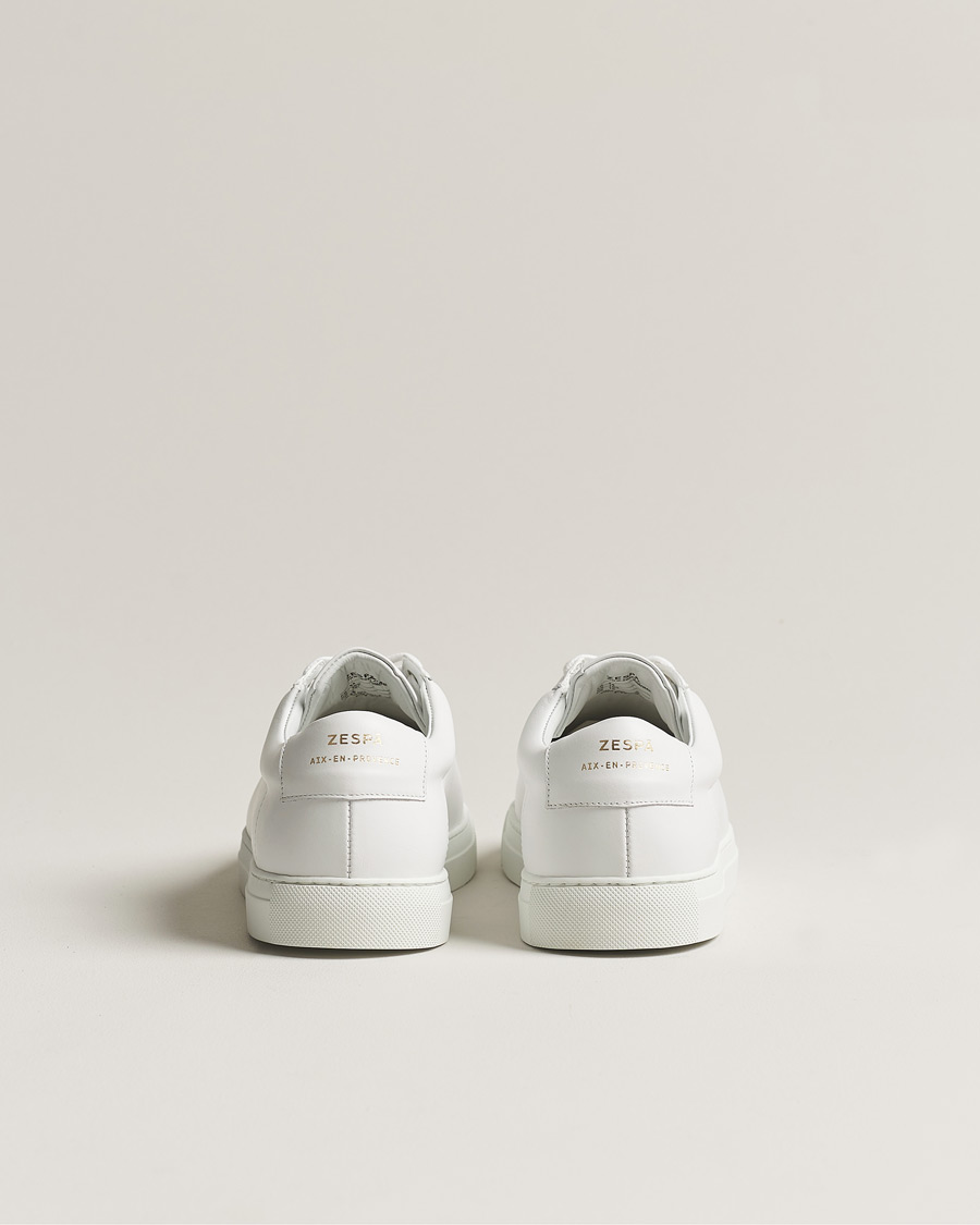 Mies | Zespà ZSP4 Nappa Leather Sneakers White | Zespà | ZSP4 Nappa Leather Sneakers White