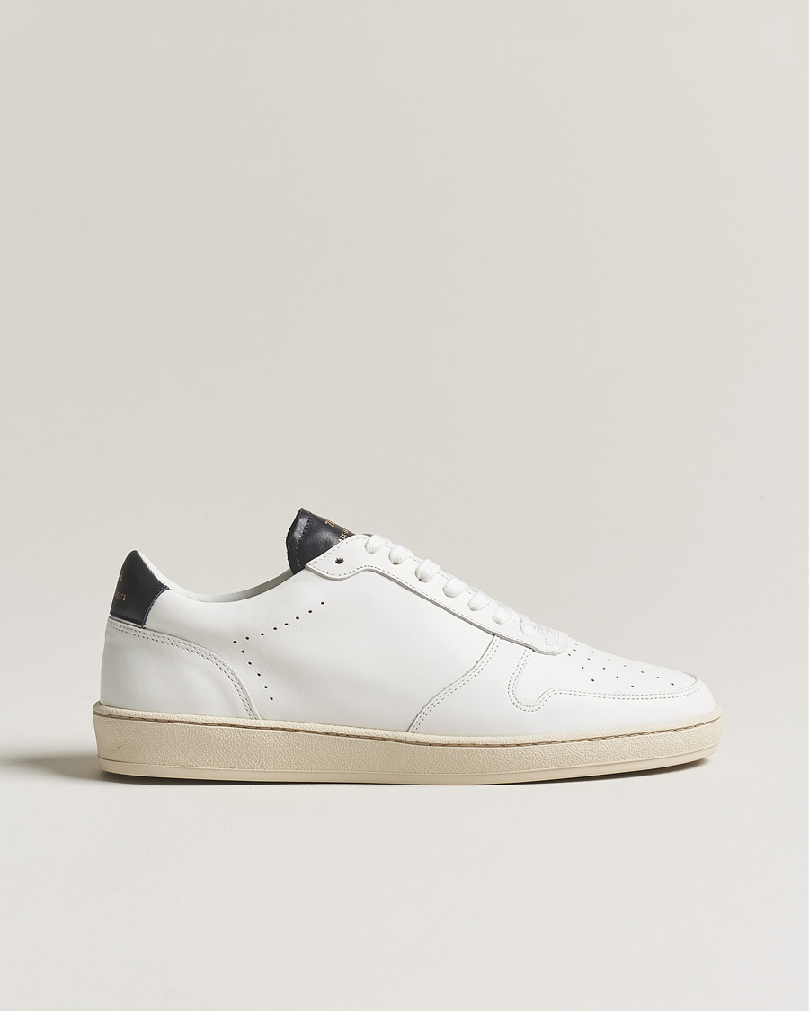 Mies | Zespà ZSP23 APLA Leather Sneakers White/Navy | Zespà | ZSP23 APLA Leather Sneakers White/Navy