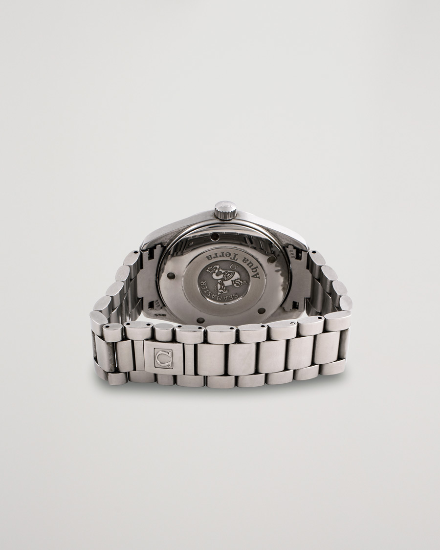 Mies | Omega Pre-Owned Seamaster Aqua Terra 2517.80.00 Steel Blue Silver | Omega Pre-Owned | Seamaster Aqua Terra 2517.80.00 Steel Blue Silver