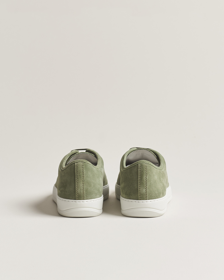 Mies | Lanvin Patent Cap Toe Sneaker Green | Lanvin | Patent Cap Toe Sneaker Green