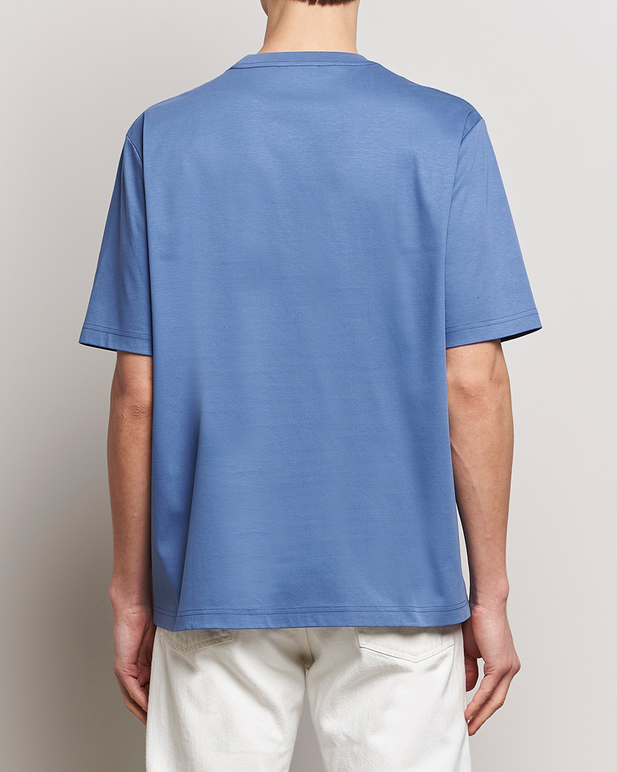 Mies | T-paidat | Lanvin | Embroidered Logo T-Shirt Cornflower