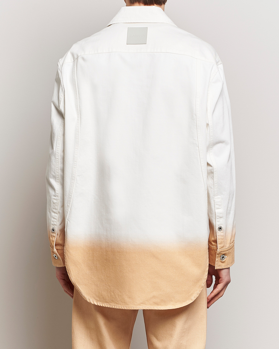Mies | Kauluspaidat | Lanvin | Degrade Effect Overshirt Vanilla