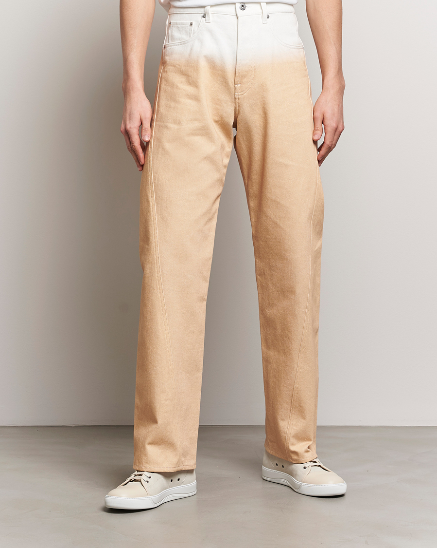 Mies | Housut | Lanvin | Degrade Twisted Pants Vanilla