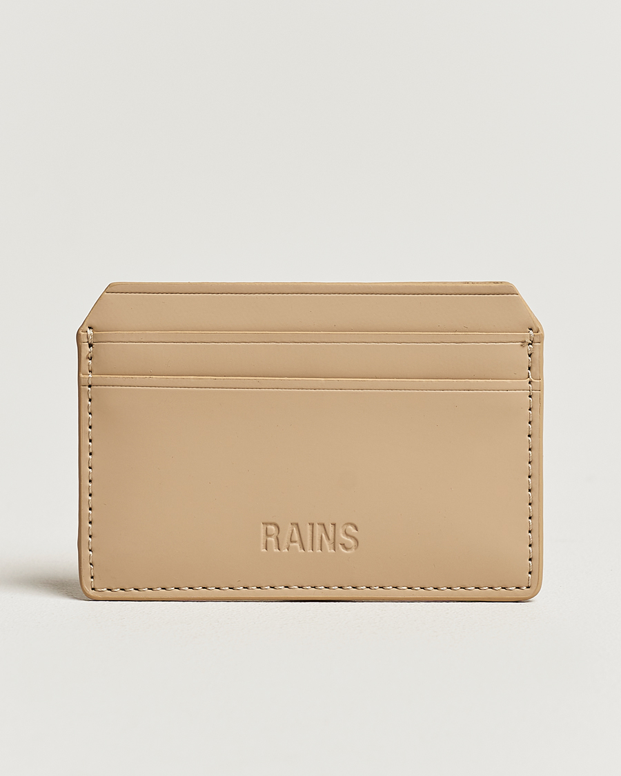 Mies | RAINS Card Holder Sand | RAINS | Card Holder Sand