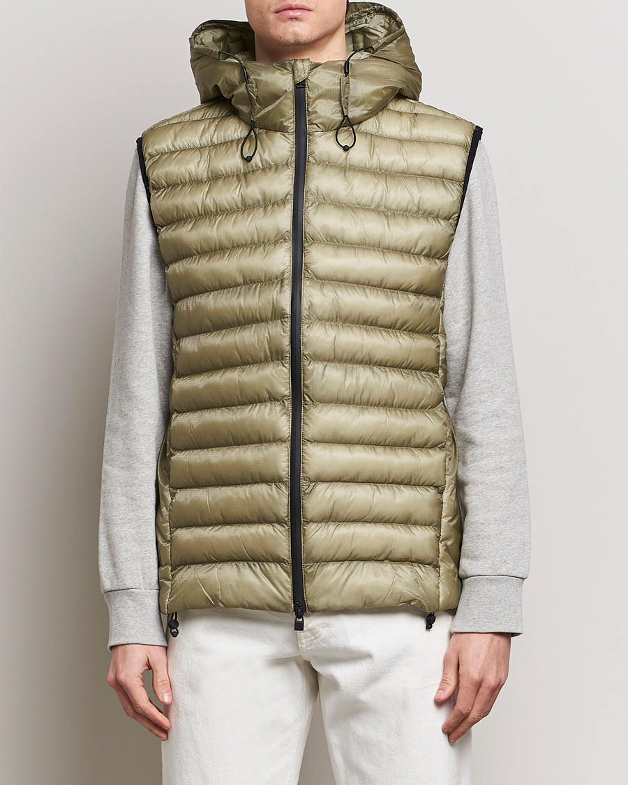 Mies | Takit | RAINS | Kaunas Hybrid Hooded Vest Earth