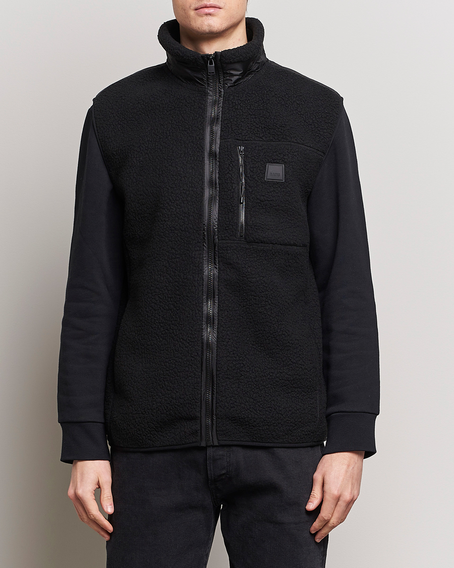 Mies | Puserot | RAINS | Yermo Fleece Vest Black