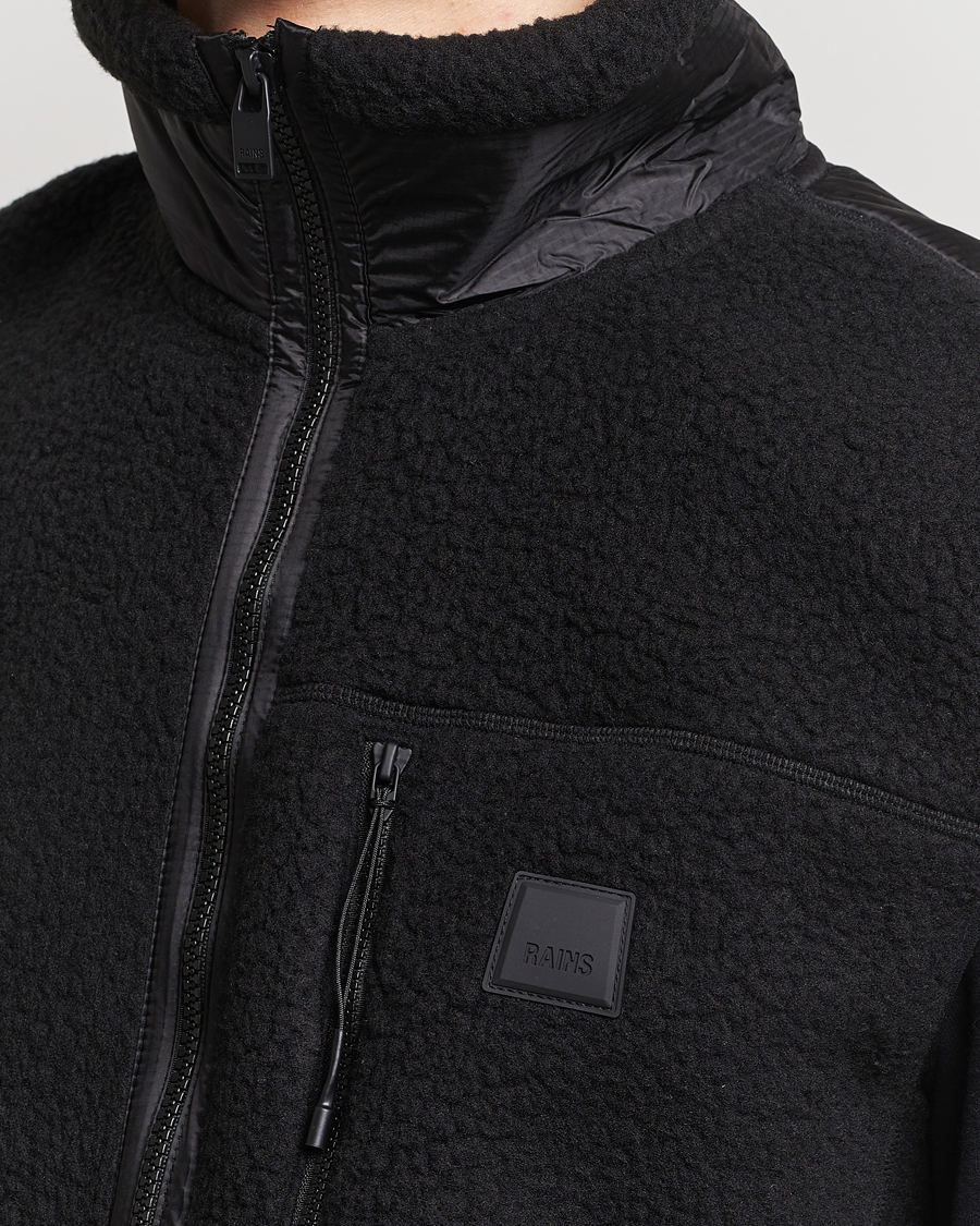 Mies | Puserot | RAINS | Yermo Fleece Vest Black