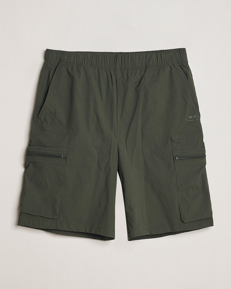 Mies | Shortsit | RAINS | Tomar Ripstop Cargo Shorts Green