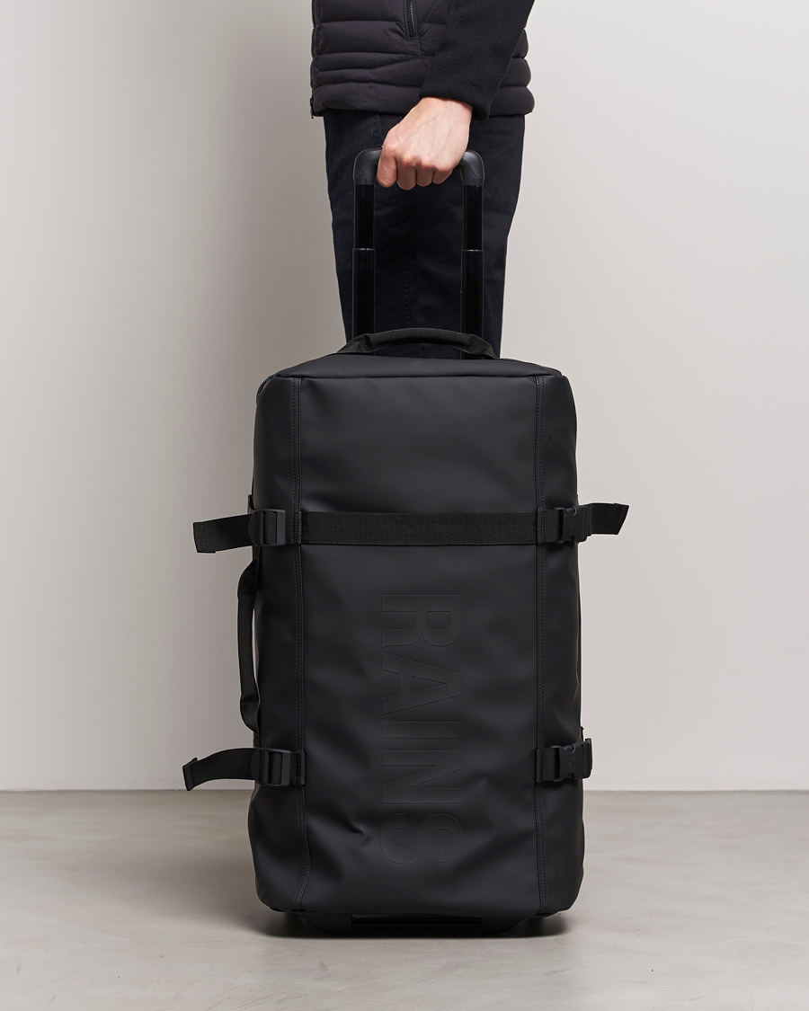 Mies | RAINS | RAINS | Texel Check In Travel Bag Black