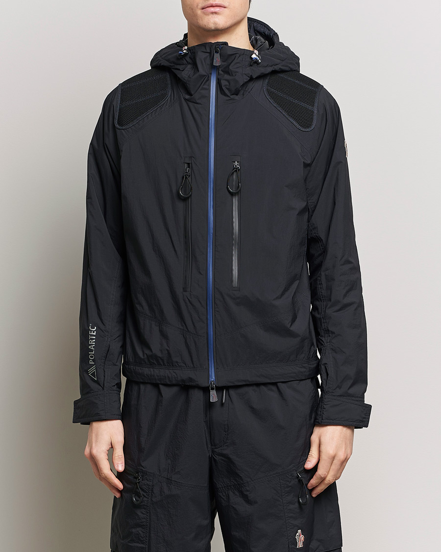 Mies |  | Moncler Grenoble | Vert Hooded Jacket Black